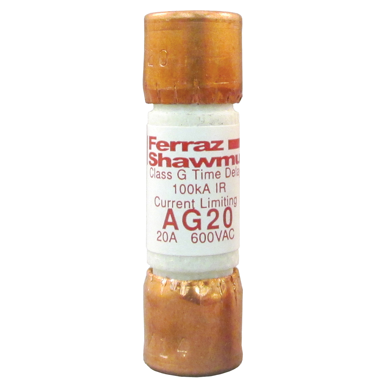 AG20 Mersen Fuse 20A 600VAC Cartridge Parts Distributor AG20 Mersen Fuse 20A 600VAC Cartridge