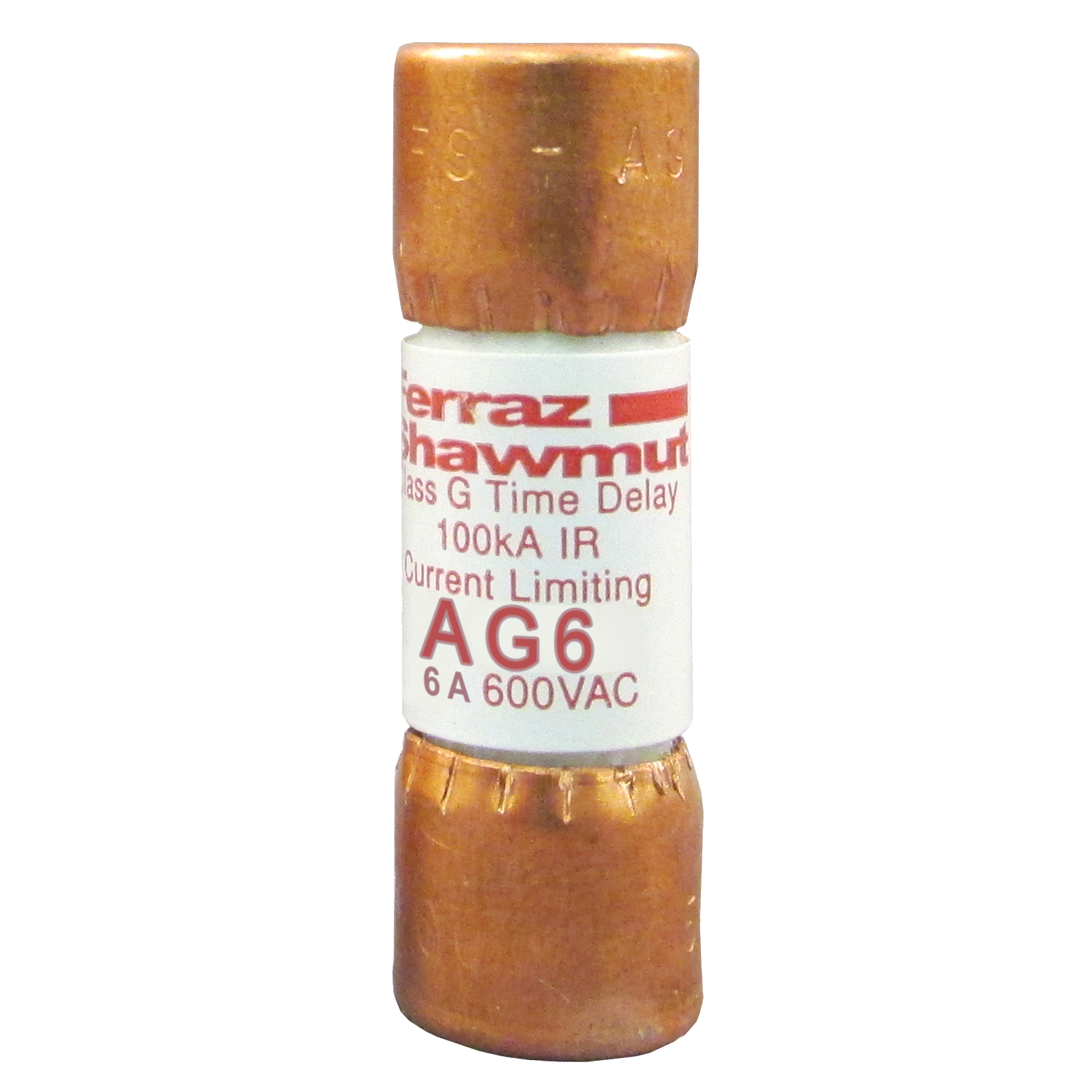 AG6 Mersen Fuse 6A 600VAC Cartridge Parts Distributor AG6 Mersen Fuse 6A 600VAC Cartridge