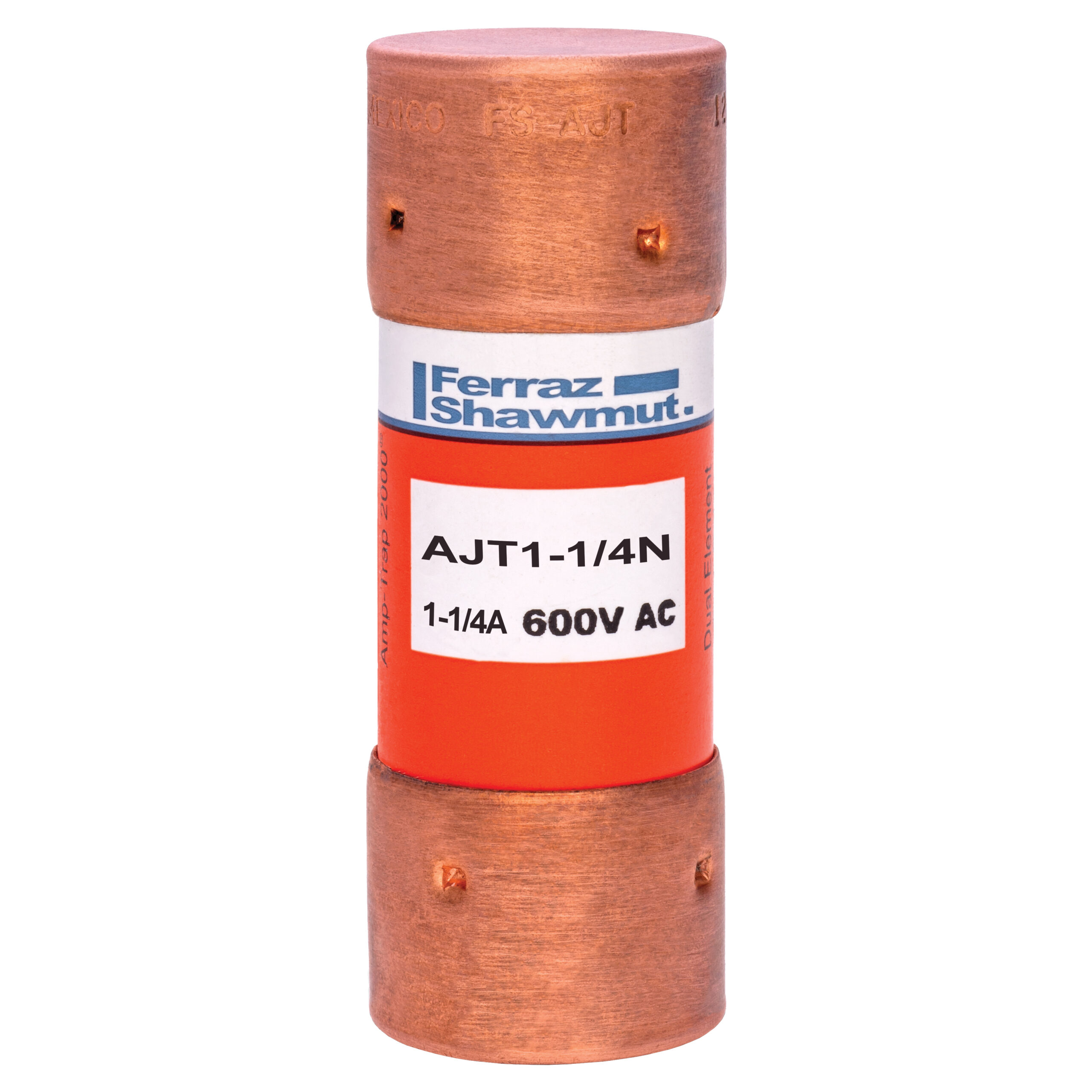 AJT1-1/4N Mersen Fuse 1.25A 600VAC Cartridge Parts Distributor AJT1-1/4N Mersen Fuse 1.25A 600VAC Cartridge
