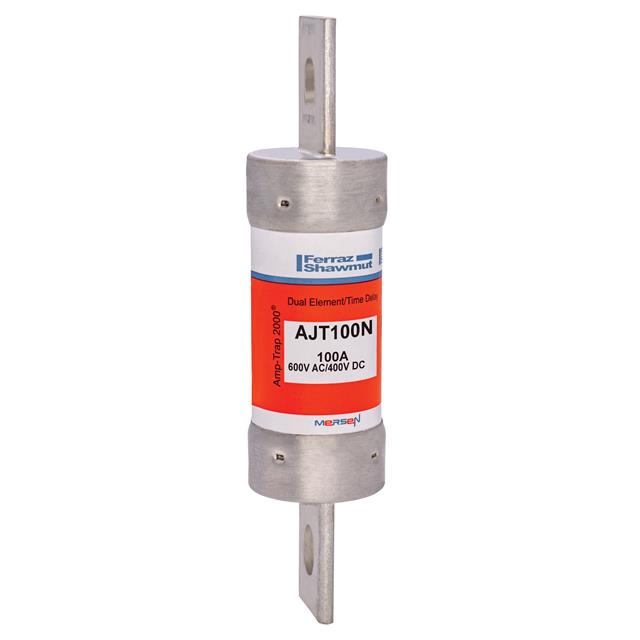 AJT100N Mersen Fuse 100A 600VAC Cylindrical Cartridge Parts Distributor AJT100N Mersen Fuse 100A 600VAC Cylindrical Cartridge