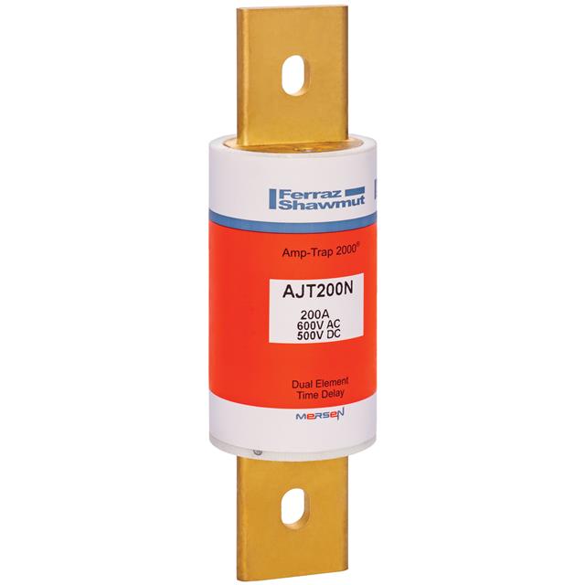 AJT200N Mersen Fuse 200A 600VAC Cylindrical Cartridge Parts Distributor AJT200N Mersen Fuse 200A 600VAC Cylindrical Cartridge