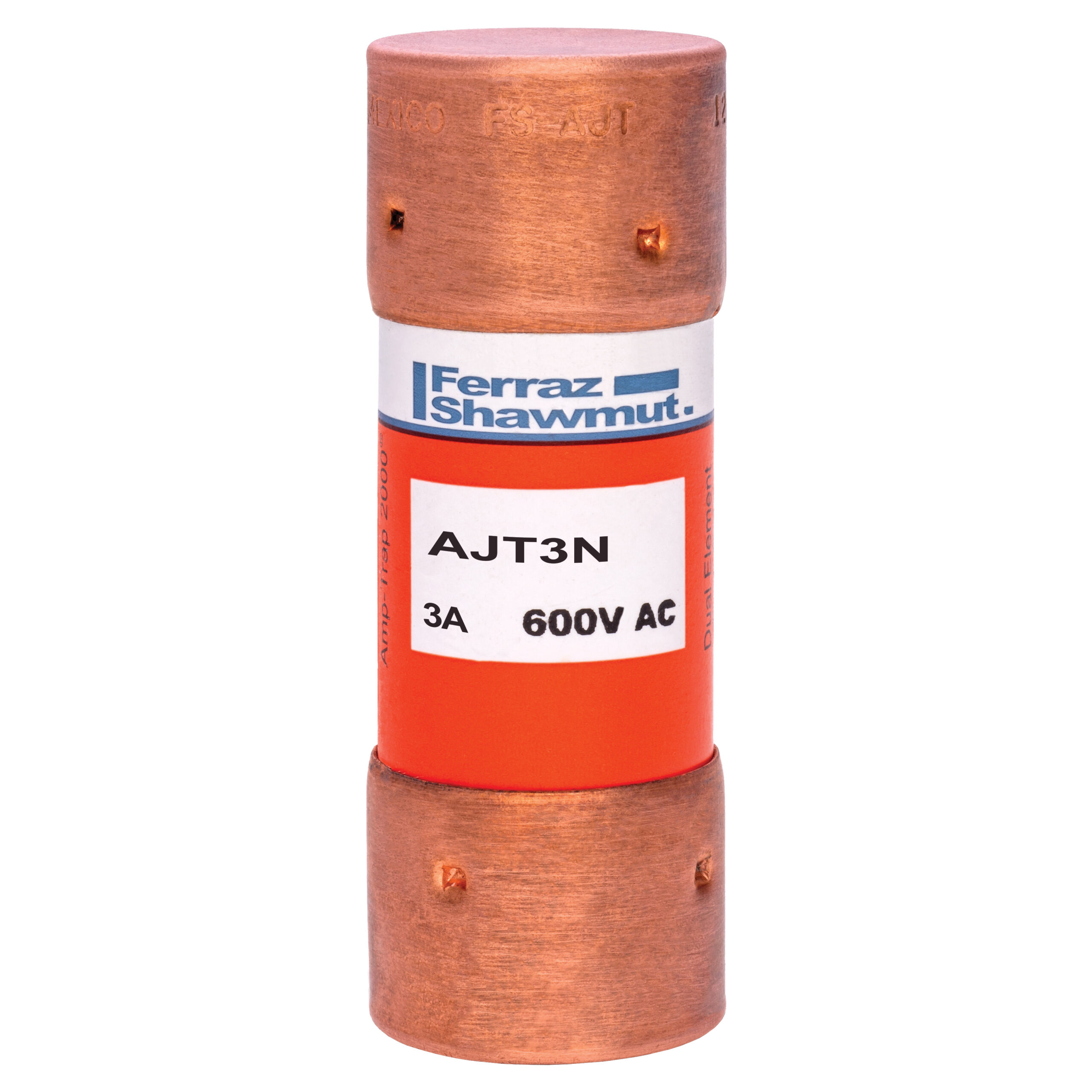 AJT3N Mersen Fuse 3A 600VAC Cartridge Parts Distributor AJT3N Mersen Fuse 3A 600VAC Cartridge