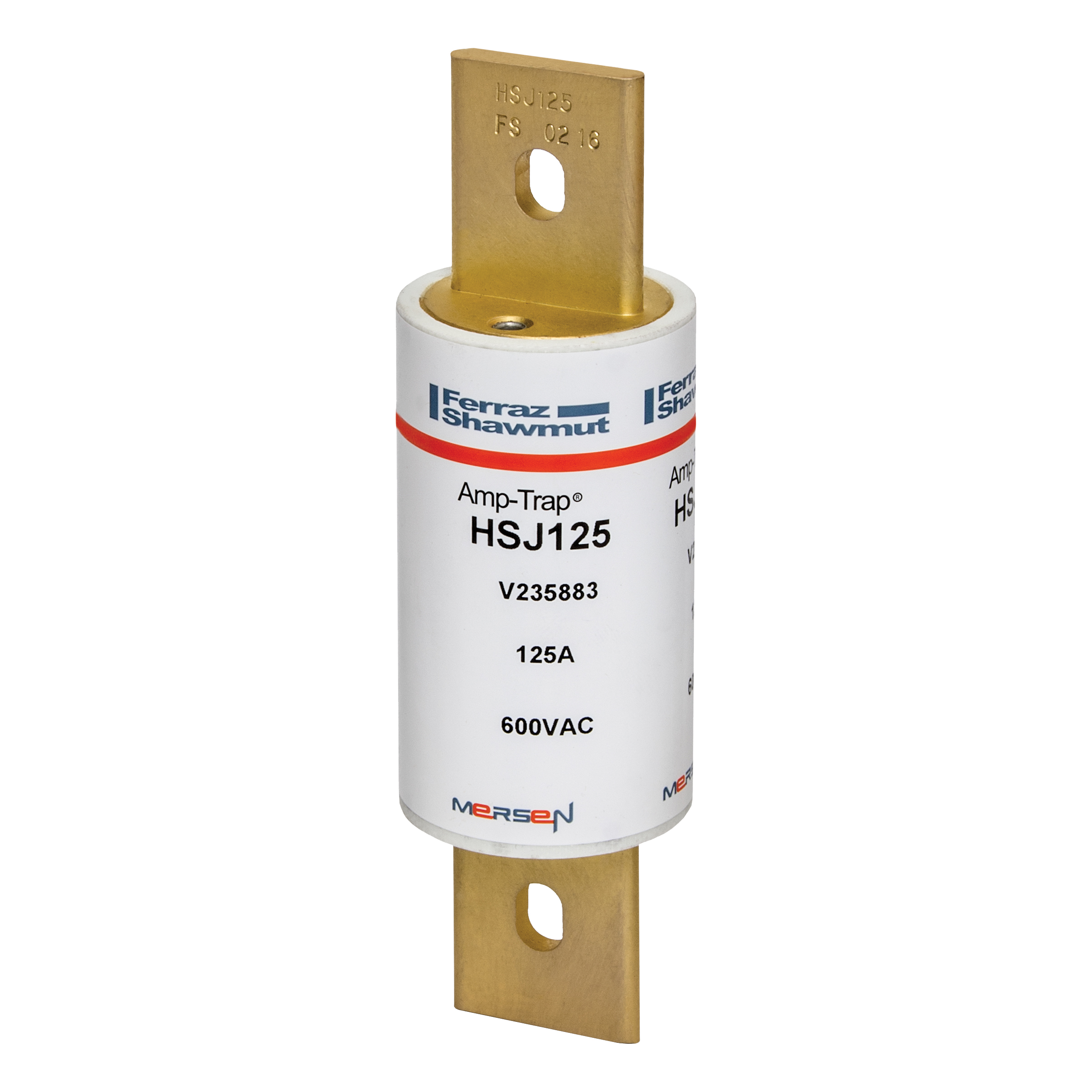 HSJ125 Mersen Fuse 125A 600VAC Cylindrical Cartridge Parts Distributor HSJ125 Mersen Fuse 125A 600VAC Cylindrical Cartridge