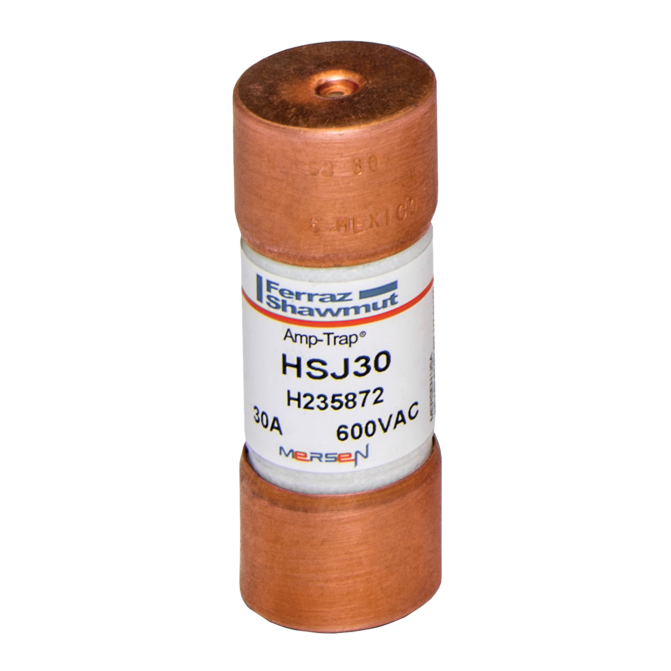HSJ30 Mersen Fuse 30A 600VAC Cartridge Parts Distributor HSJ30 Mersen Fuse 30A 600VAC Cartridge