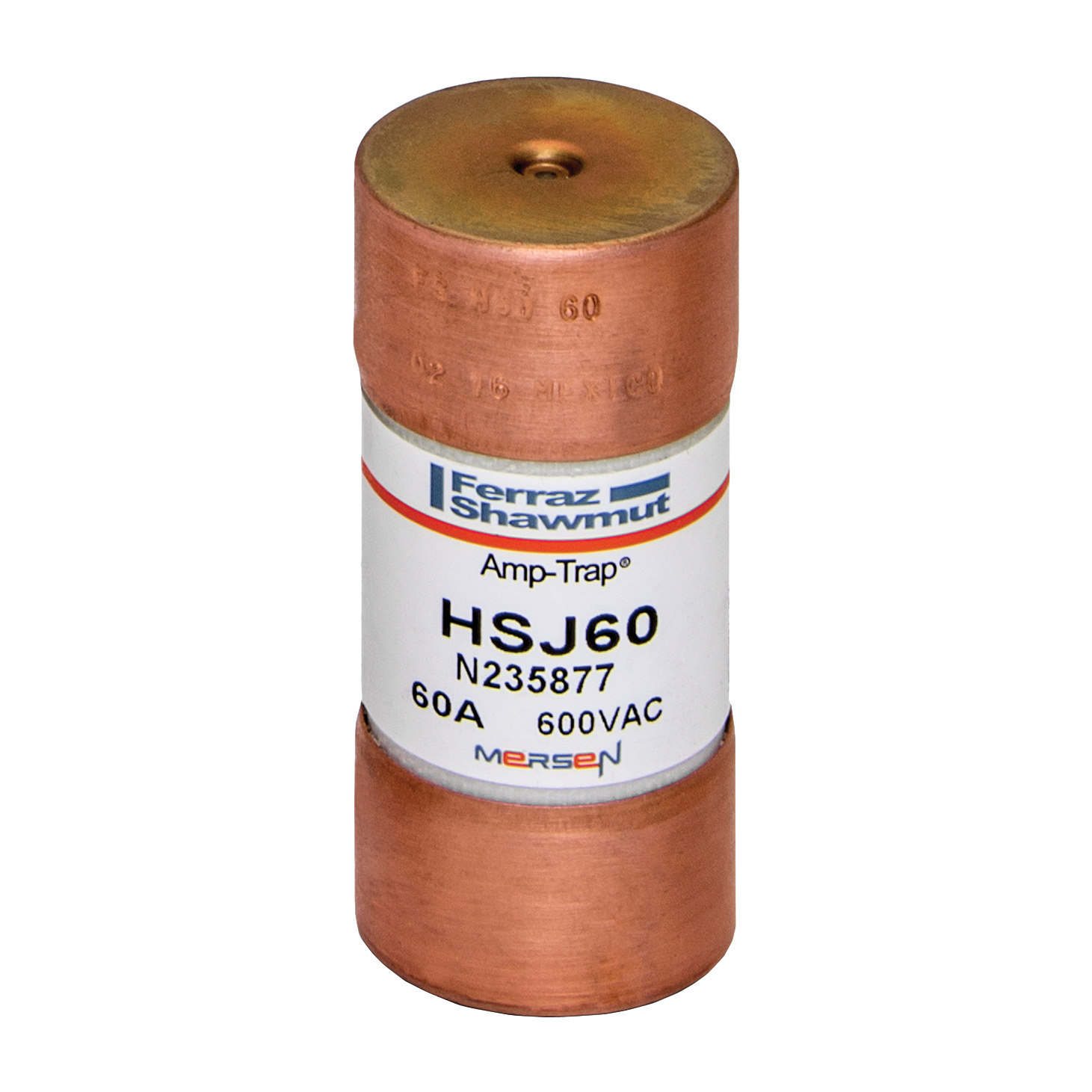 HSJ60 Mersen Fuse 60A 600VAC Cartridge Parts Distributor HSJ60 Mersen Fuse 60A 600VAC Cartridge