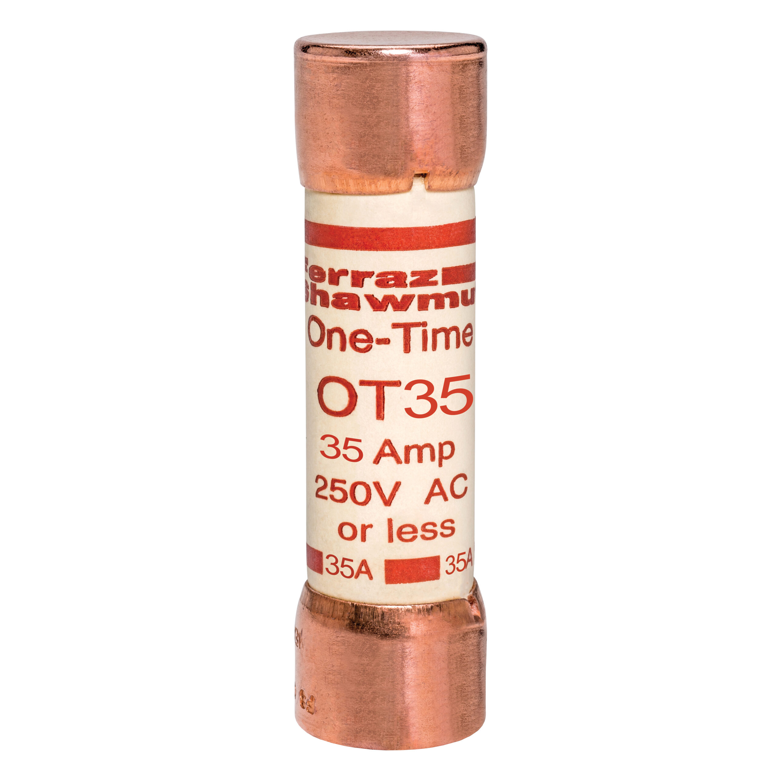 OT35 Mersen Fuse 35A 250VAC Cartridge Parts Distributor OT35 Mersen Fuse 35A 250VAC Cartridge
