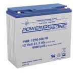 PHR-1290 M6 FR PowerSonic Battery Lead Acid 12V 21.2AH Battery Parts Distributor PHR-1290 M6 FR PowerSonic Battery Lead Acid 12V 21.2AH Battery