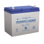 PS-12550 U PowerSonic Battery Lead Acid 12V 55AH Battery Parts Distributor PS-12550 U PowerSonic Battery Lead Acid 12V 55AH Battery
