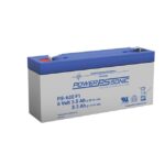 PS-630 F1 PowerSonic Battery Lead Acid 6V 3.5AH Battery Parts Distributor PS-630 F1 PowerSonic Battery Lead Acid 6V 3.5AH Battery