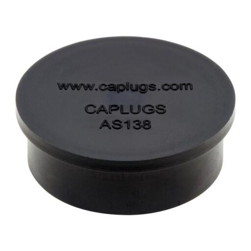 ZAS13853CQ1 Caplugs Circular Cover Cap, Protective Black Parts Distributor ZAS13853CQ1 Caplugs Circular Cover Cap, Protective Black