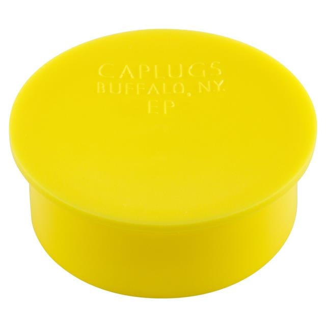 112301KB Caplugs Circular Cap Plug Yellow Parts Distributor 112301KB Caplugs Circular Cap Plug Yellow