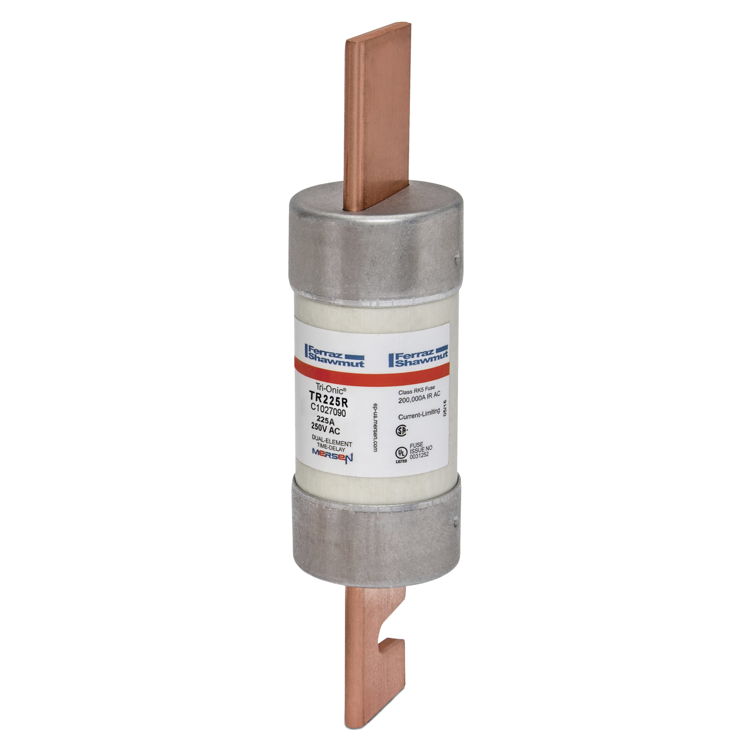 TR225R Mersen Fuse 225A 250VAC Cylindrical Cartridge Parts Distributor TR225R Mersen Fuse 225A 250VAC Cylindrical Cartridge