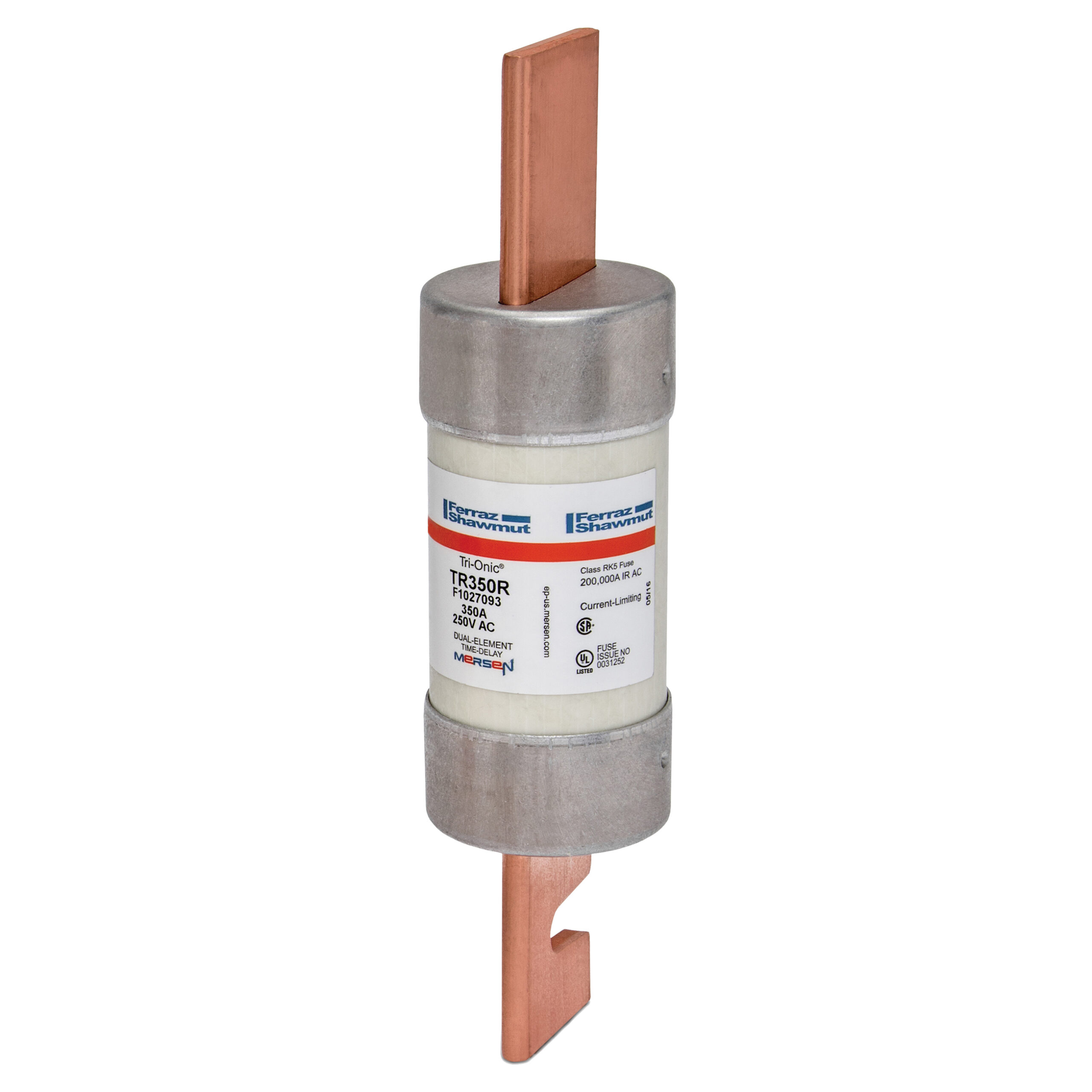 TR350R Mersen Fuse 350A 250VAC Cylindrical Cartridge Parts Distributor TR350R Mersen Fuse 350A 250VAC Cylindrical Cartridge