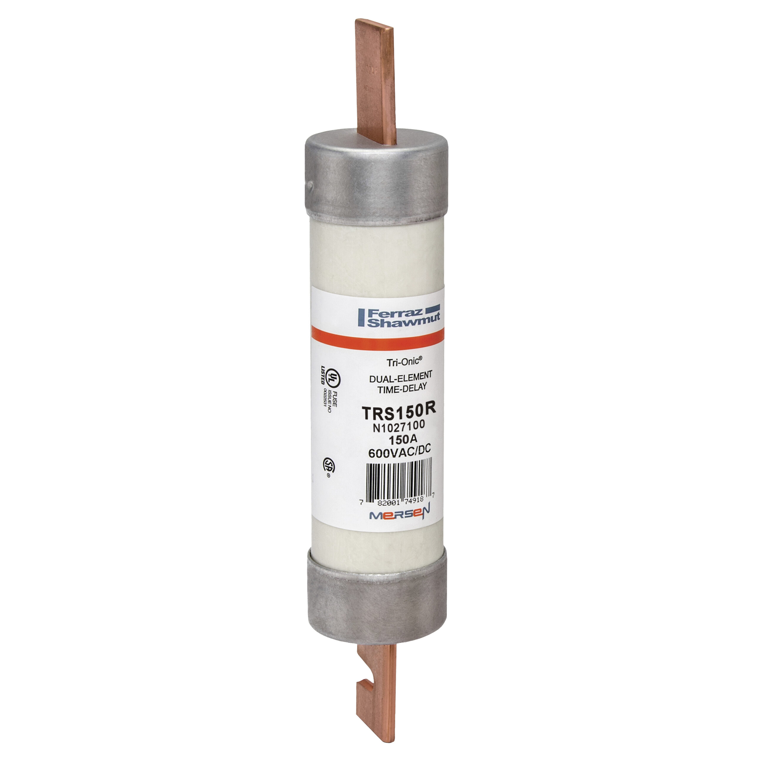 TRS150R Mersen Fuse 150A 600VAC Cylindrical Cartridge Parts Distributor TRS150R Mersen Fuse 150A 600VAC Cylindrical Cartridge