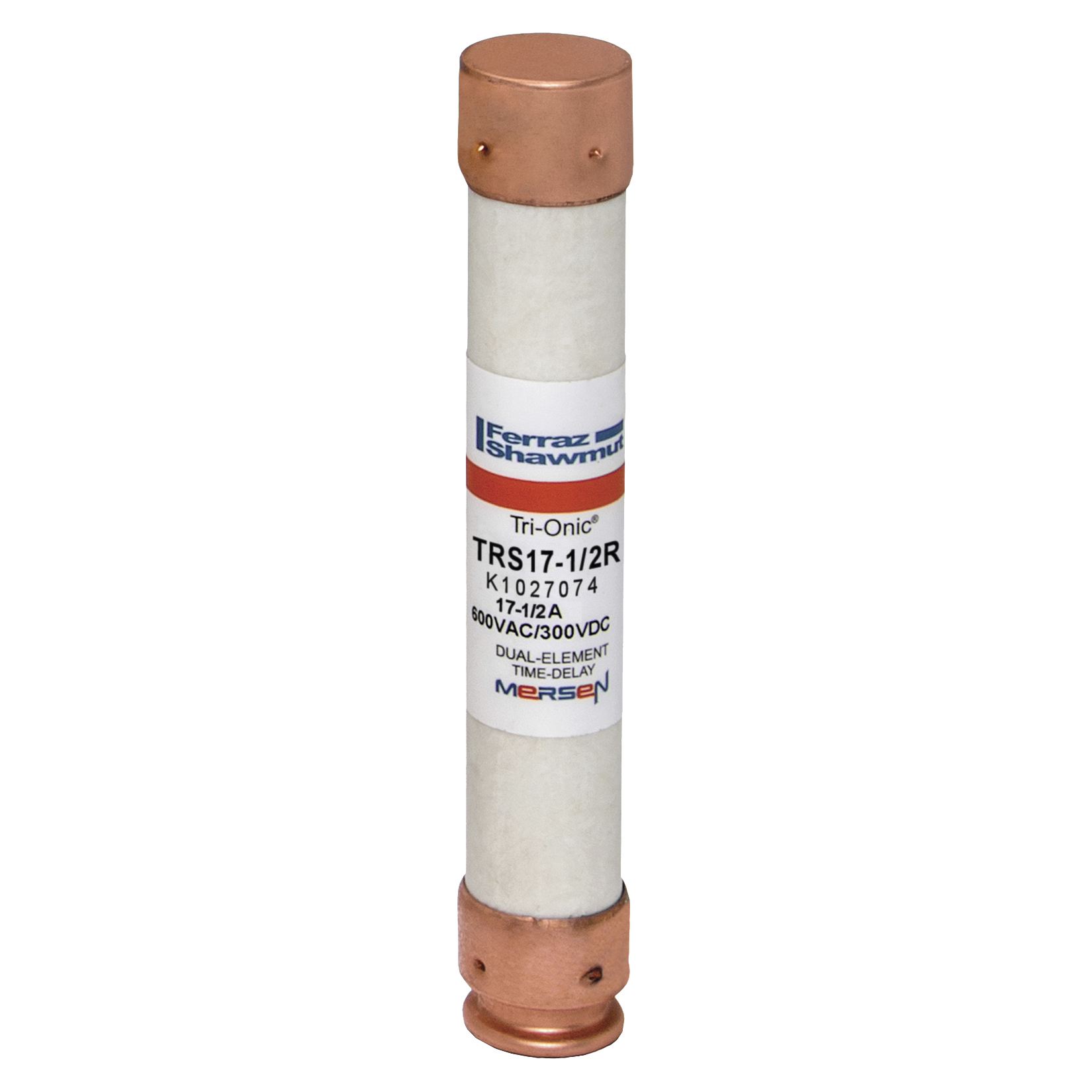 TRS17-1/2R Mersen Fuse 17.5A 600VAC Cartridge Parts Distributor TRS17-1/2R Mersen Fuse 17.5A 600VAC Cartridge