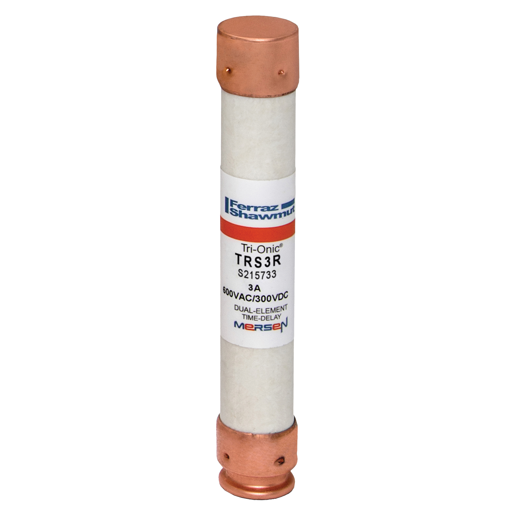 TRS3R Mersen Fuse 3A 600VAC Cartridge Parts Distributor TRS3R Mersen Fuse 3A 600VAC Cartridge
