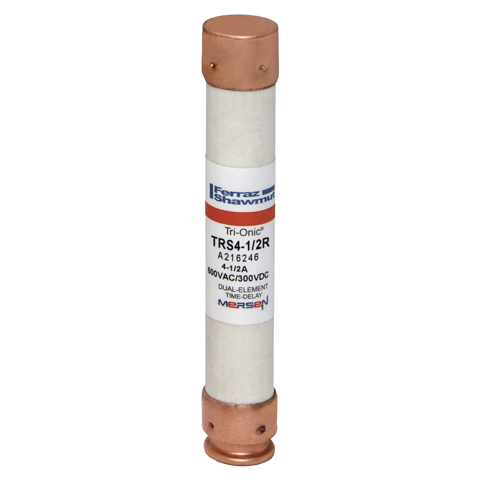 TRS4-1/2R Mersen Fuse 4.5A 600VAC Cartridge Parts Distributor TRS4-1/2R Mersen Fuse 4.5A 600VAC Cartridge