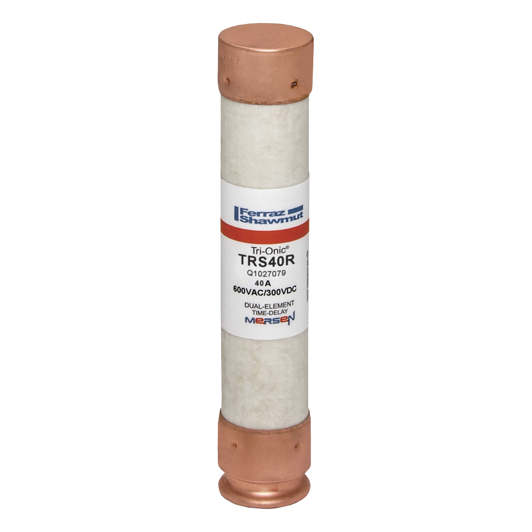 TRS40R Mersen Fuse 40A 600VAC Cartridge Parts Distributor TRS40R Mersen Fuse 40A 600VAC Cartridge