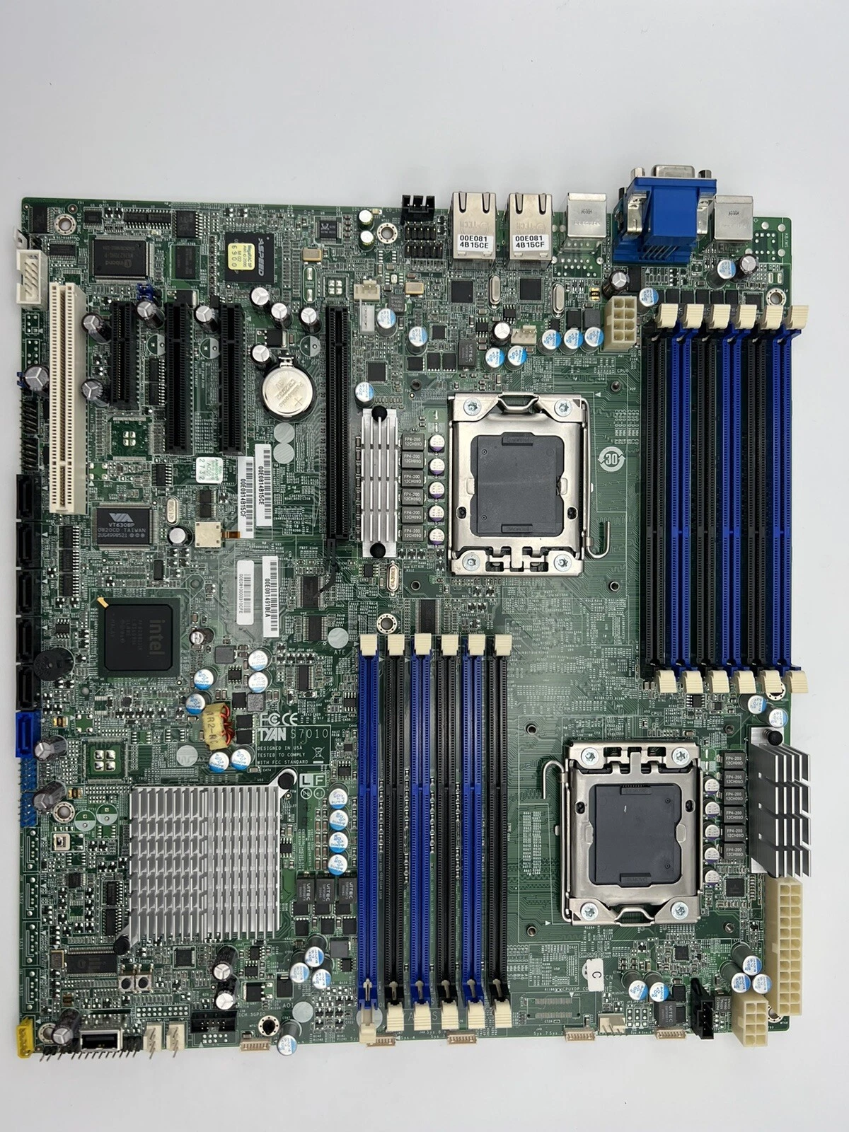 TYAN S7010AGM2NRF SSI EEB Server Motherboard Dual LGA1366 Parts Distributor TYAN S7010AGM2NRF SSI EEB Server Motherboard Dual LGA1366