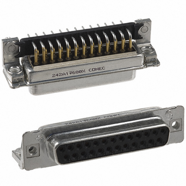 242A17680X CONEC D-Sub Connector 25 Position Parts Distributor 242A17680X CONEC D-Sub Connector 25 Position