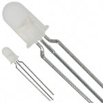 5219450F Dialight LED 2.3V Green, 2.1V Red 10mA Green, 10mA Red 5mm Parts Distributor 5219450F Dialight LED