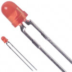 5219498F Dialight LED 2.2V 20mA 3mm Parts Distributor 5219498F Dialight LED