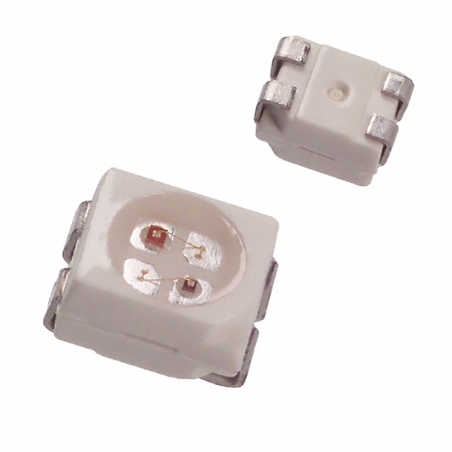 5977731207F Dialight LED 2V Red, 2V Yellow 10mA Red, 10mA Yellow 4-PLCC Parts Distributor 5977731207F Dialight LED
