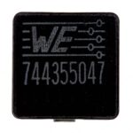 744355047 Wurth Wirewound Inductor 470 nH 26A SMD 1350