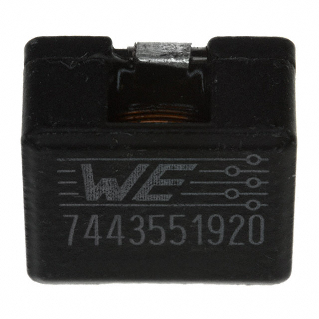 7443551920 Wurth Wirewound Inductor 9.2uH 12A SMD 1365 Parts Distributor 7443551920 Wurth Wirewound Inductor 9.2uH 12A SMD 1365