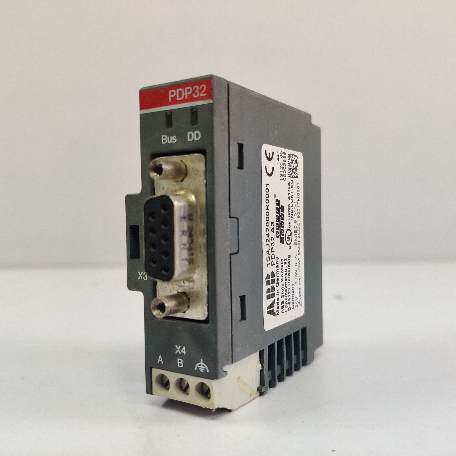 ABB 1SAJ242000R0001 PDP32.0 PROFIBUS DP Interface Parts Distributor ABB 1SAJ242000R0001 PDP32.0 PROFIBUS DP Interface - Image 2