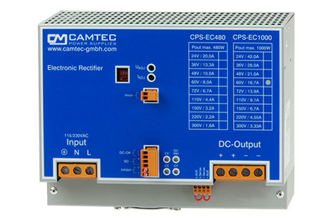 CAMTEC CPS-EC1000.220 Power Supply 220VDC 1008W Din Rail Parts Distributor CAMTEC CPS-EC1000.220 Power Supply 220VDC 1008W Din Rail
