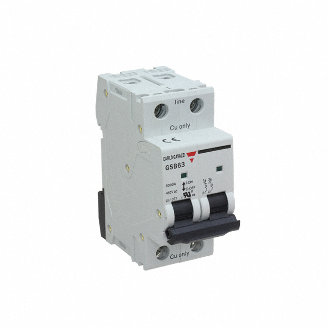 GSB632PC32 Carlo Gavazzi Circuit Breaker 480V 32A 2 Pole Parts Distributor GSB632PC32 Carlo Gavazzi Circuit Breaker 480V 32A 2 Pole