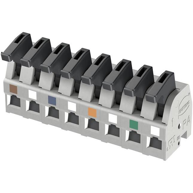 14310816202201 Harting Terminal Block 8 Position Parts Distributor 14310816202201 Harting Terminal Block 8 Position