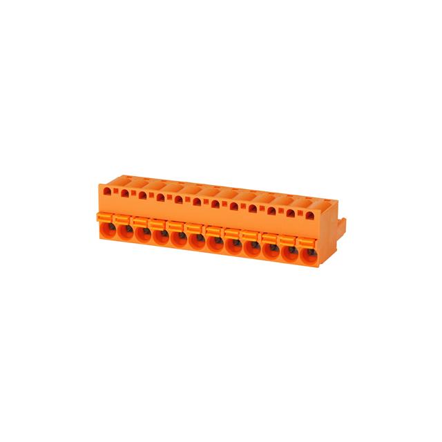 2ESDSR-12P-OR Dinkle Terminal Block 12 Position Parts Distributor 2ESDSR-12P-OR Dinkle Terminal Block 12 Position