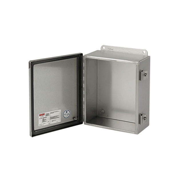 A1008CHNFSS Hoffman Stainless Steel Junction Box 254.00mmx203.00mm Parts Distributor A1008CHNFSS Hoffman Stainless Steel Junction Box 254.00mmx203.00mm