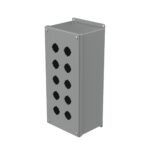 E10PBX Hoffman Steel Enclosure 158.75mmx120.65mm