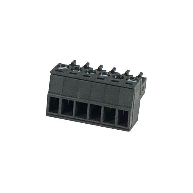 EC350V-06P-BK Dinkle Terminal Block 6 Position Parts Distributor EC350V-06P-BK Dinkle Terminal Block 6 Position