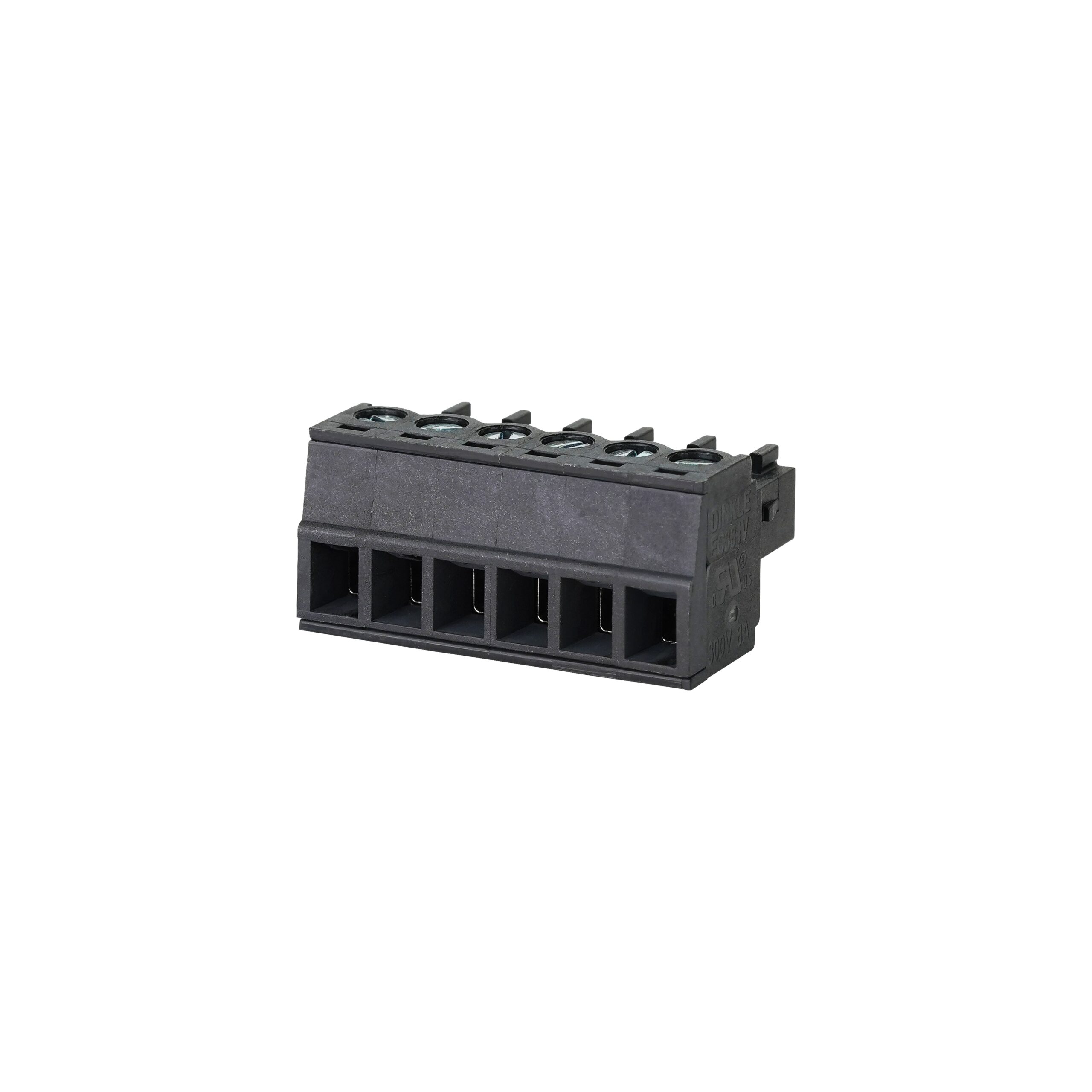 EC381V-06P-BK Dinkle Terminal Block 6 Position Parts Distributor EC381V-06P-BK Dinkle Terminal Block 6 Position