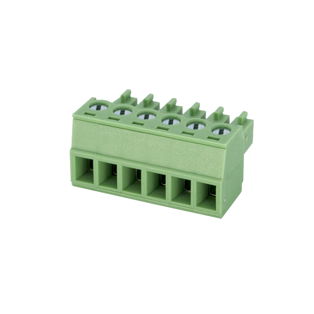 EC381V-06P Dinkle Terminal Block 6 Position Parts Distributor EC381V-06P Dinkle Terminal Block 6 Position