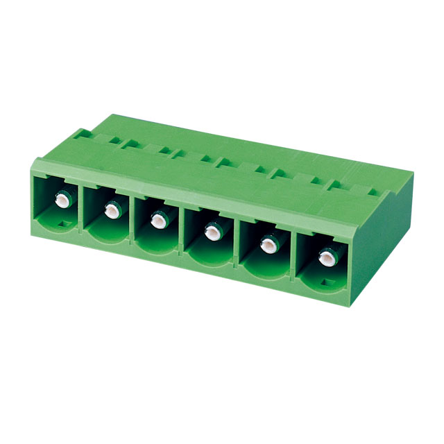 ECH116R-06P Dinkle Terminal Block 6 Position Parts Distributor ECH116R-06P Dinkle Terminal Block 6 Position