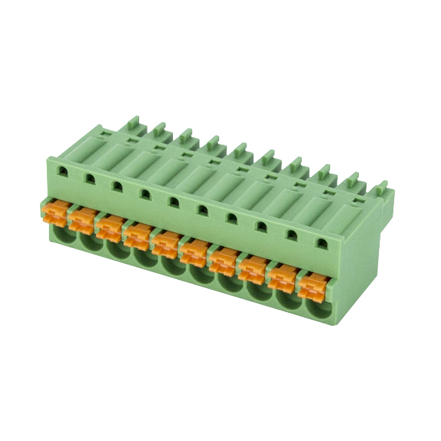 ESC381V-10P Dinkle Terminal Block 10 Position Parts Distributor ESC381V-10P Dinkle Terminal Block 10 Position
