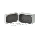 Q181310PCEMC Hoffman Plastic, Polycarbonate (PC) Enclosure 124.97mmx99.06mm