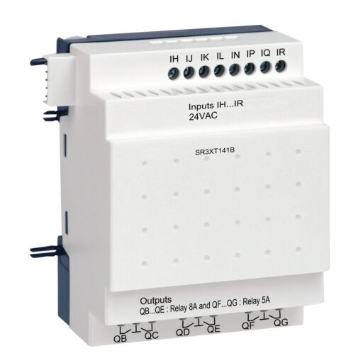 SR3XT141B Schneider I/O Module 24VAC DIN Rail Parts Distributor SR3XT141B Schneider I/O Module 24VAC DIN Rail