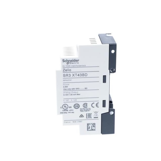 SR3XT43BD Schneider I/O Module 24VDC DIN Rail Parts Distributor SR3XT43BD Schneider I/O Module 24VDC DIN Rail