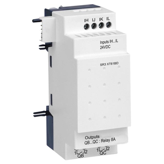 SR3XT61BD Schneider I/O Module 24VDC DIN Rail Parts Distributor SR3XT61BD Schneider I/O Module 24VDC DIN Rail