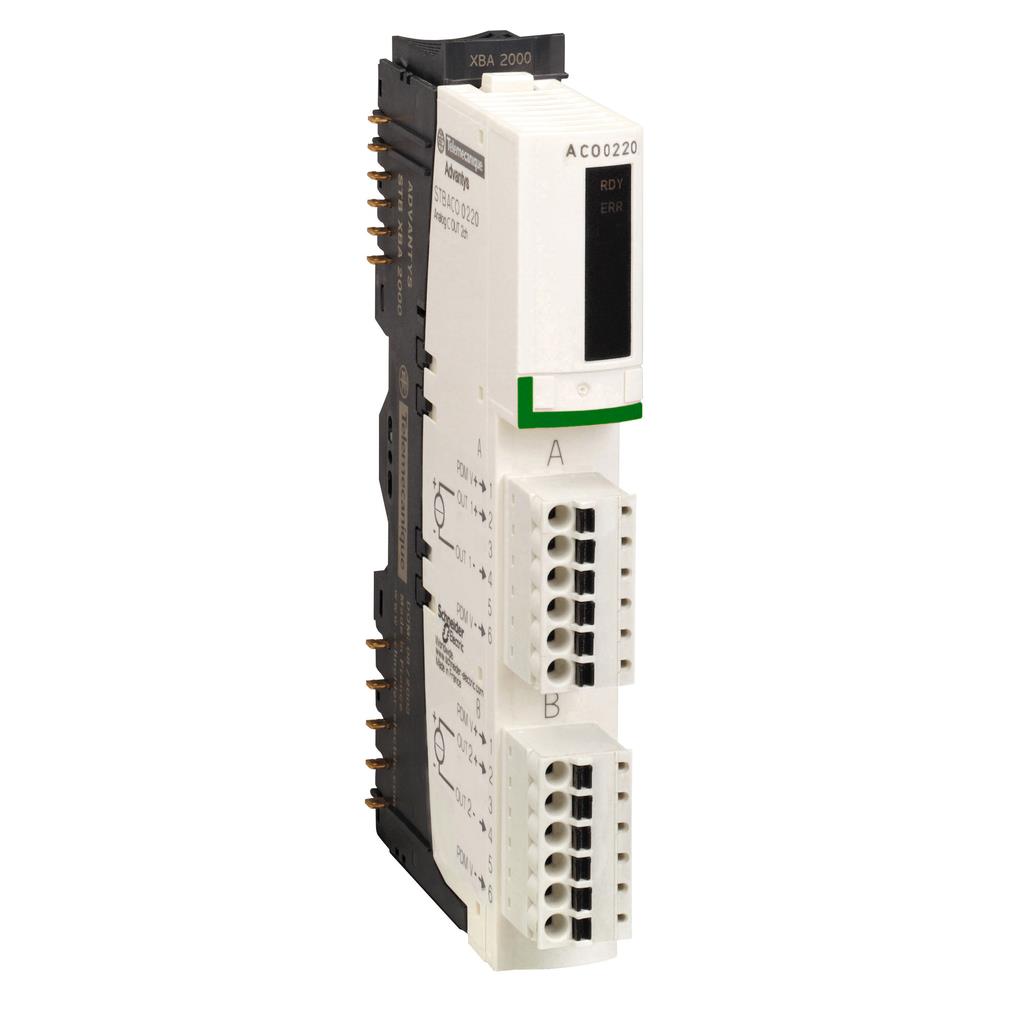 STBACO0220K Schneider I/O Module 24VDC DIN Rail Parts Distributor STBACO0220K Schneider I/O Module 24VDC DIN Rail