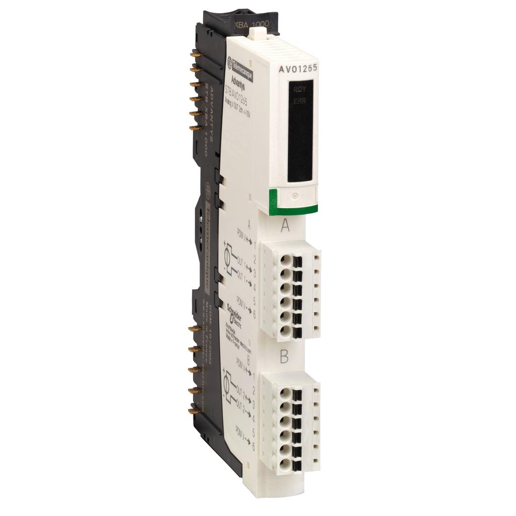 STBAVO1265K Schneider Output Module 24VDC DIN Rail Parts Distributor STBAVO1265K Schneider Output Module 24VDC DIN Rail