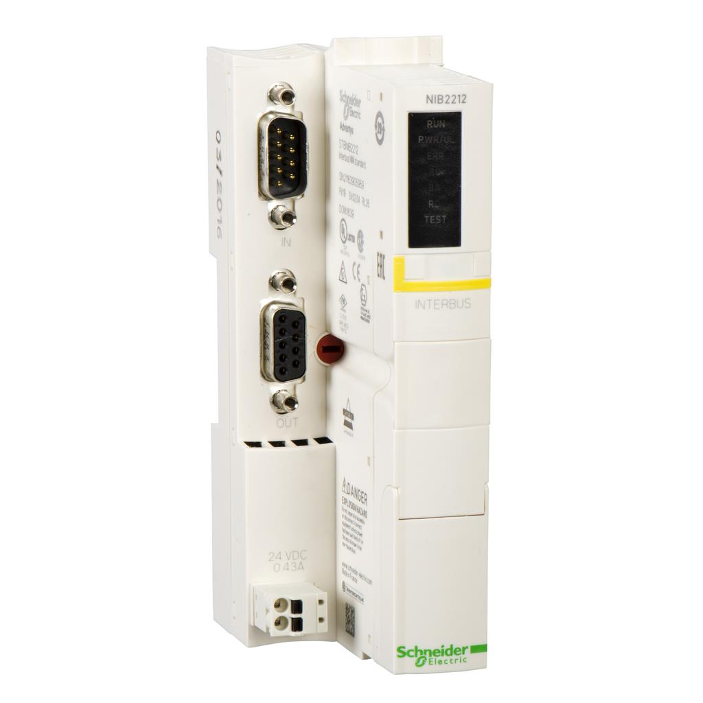 STBNIB2212 Schneider Interface Module 24VDC DIN Rail Parts Distributor STBNIB2212 Schneider Interface Module 24VDC DIN Rail