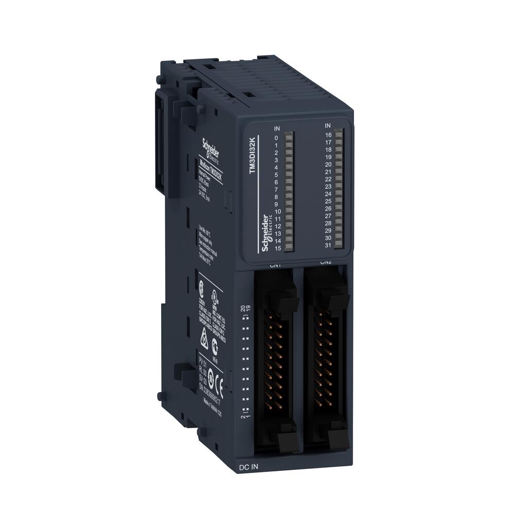 TM3DI32K Schneider Input Module 24VDC DIN Rail Parts Distributor TM3DI32K Schneider Input Module 24VDC DIN Rail