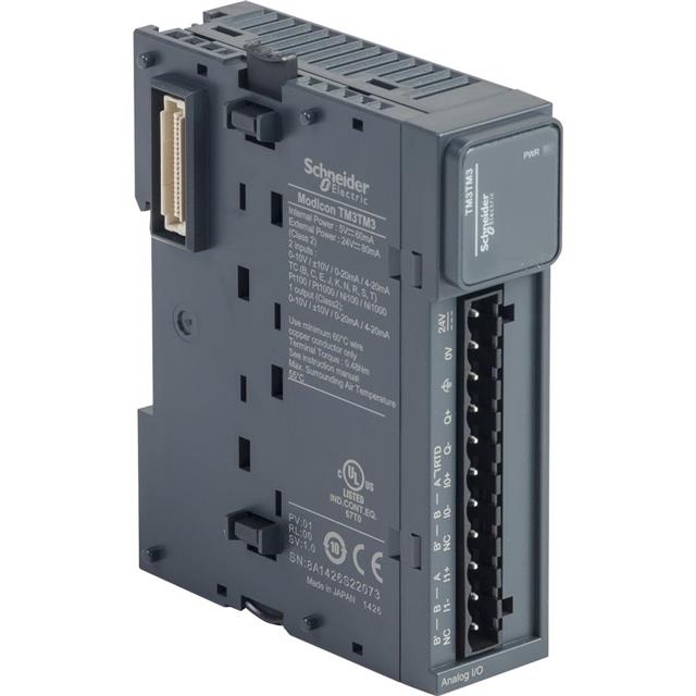 TM3TM3 Schneider I/O Module 24VDC DIN Rail Parts Distributor TM3TM3 Schneider I/O Module 24VDC DIN Rail
